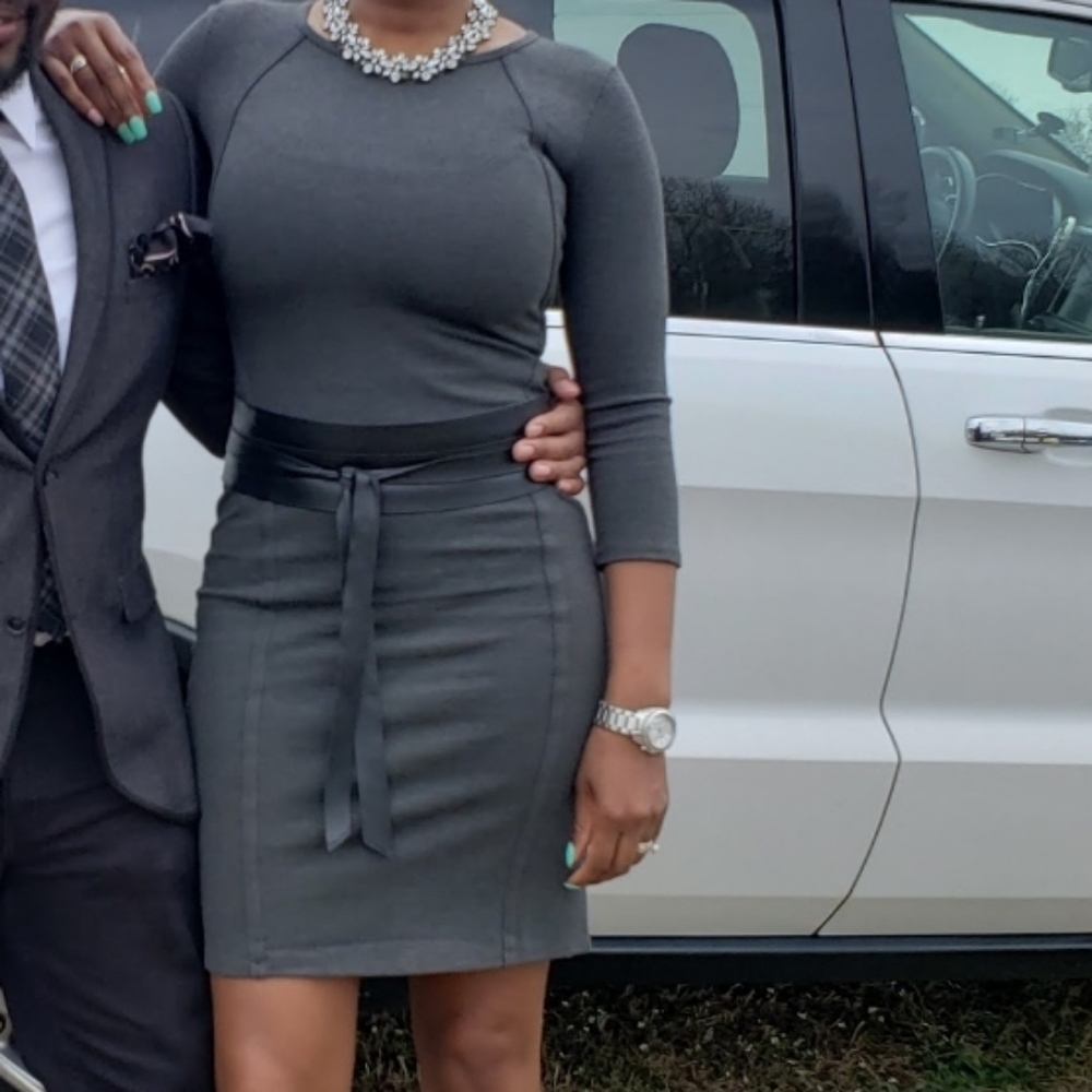 Long sleeve bodycon dress